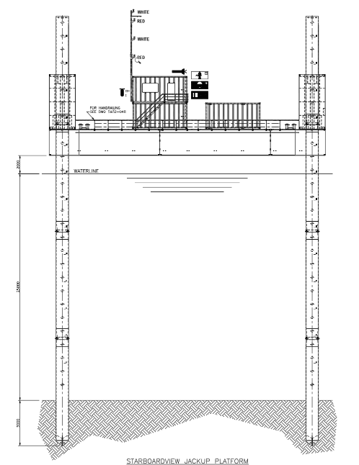 Ontwerp Jack Up Barge JB-111