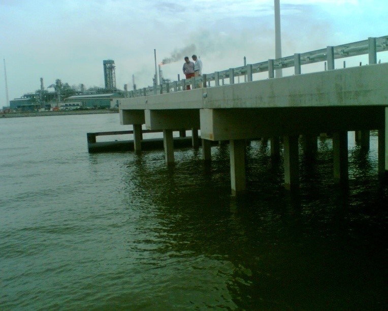 Aanleg Cetem steiger Oude Maas Rotterdam
